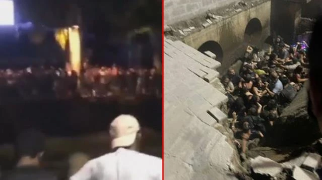 Noel'i kutlarken bir anda kendilerini çukurda buldular! İşte o anlar